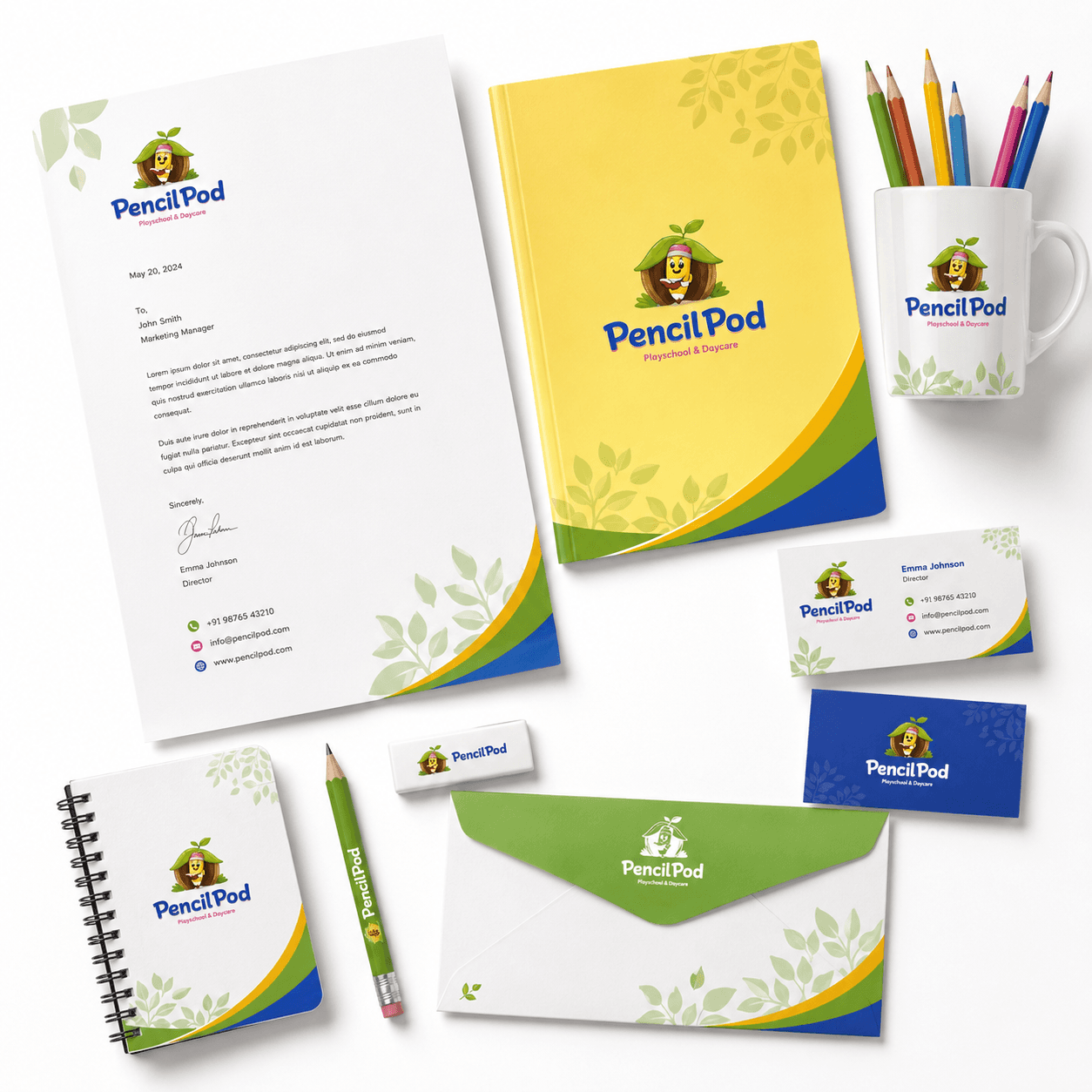 Pencil Pod brand preview